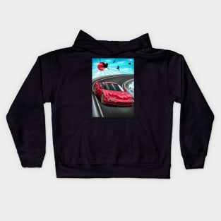 Honda NSX (1983) Japanese Art Kids Hoodie